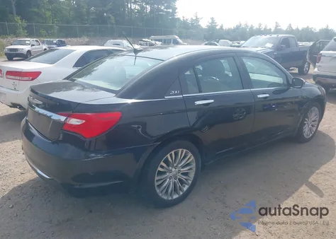 2012 Chrysler 200 Limited z USA, uszkodzony, nr VIN 1C3CCBCB6CN303468